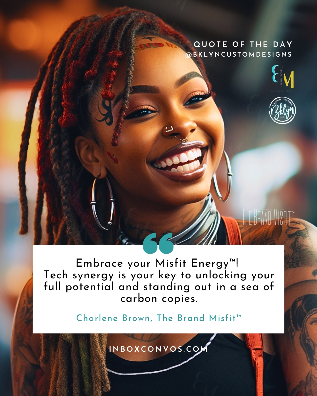 Embrace your Misfit Energy™ using Tech Synergy