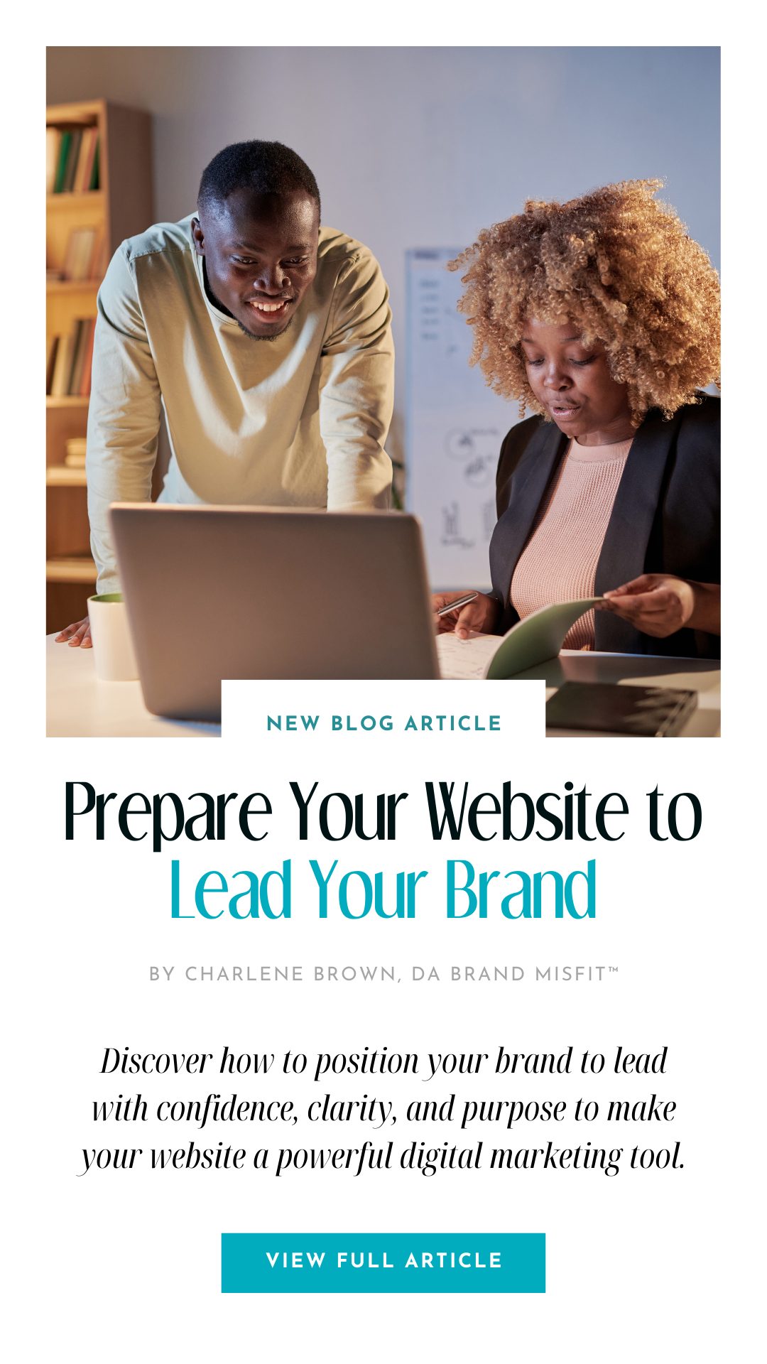 Action Misfit™ learning how to prepare your website to lead your brand